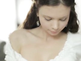 Sexy Natural Tits And A Smooth Pussy On A Teen Beauty